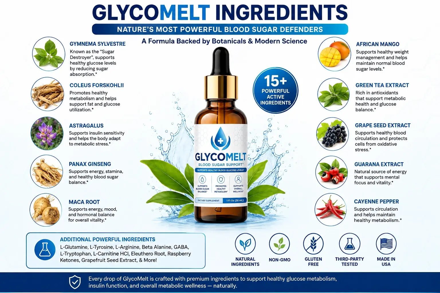 GlycoMelt ingredient benefits overview